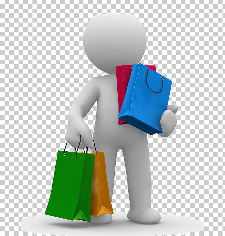 Shopping cart png bags, 3D
