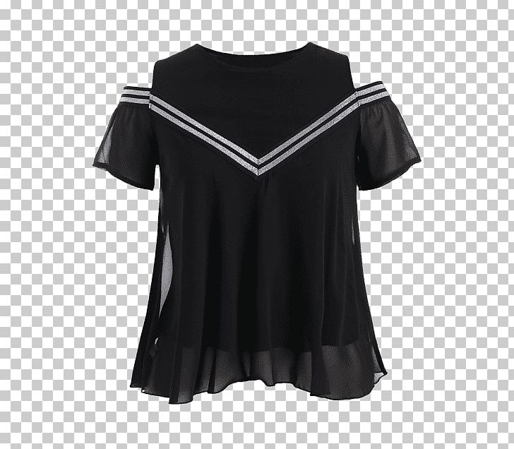 Blouse T-shirt Shoulder Sleeve Dress PNG, Clipart, Black, Black M, Blouse, Clothing, Cold Free PNG Download