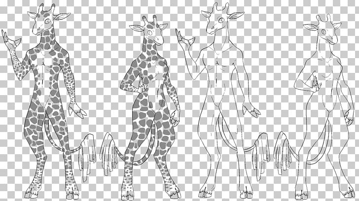 Giraffe Sketch Art Drawing Illustration PNG, Clipart, Animals, Anthro, Arm, Art, Base Free PNG Download