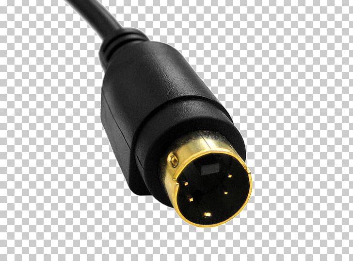S-Video Composite Video Electrical Connector Component Video Mini-DIN Connector PNG, Clipart, Adapter, Analog Video, Cable, Coaxial Cable, Component Video Free PNG Download