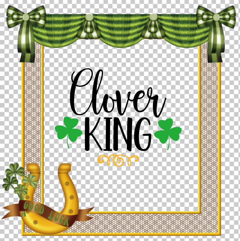 Clover King St Patricks Day Saint Patrick PNG, Clipart, Cartoon, Logo, Patricks Day, Picture Frame, Saint Patrick Free PNG Download