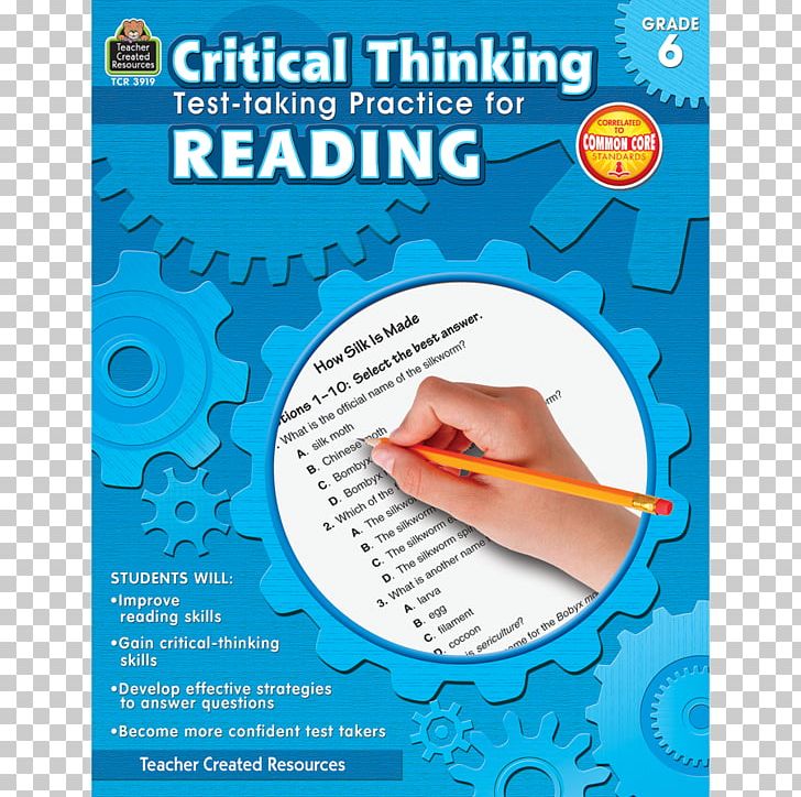 Critical Thinking: Test-Taking Practice For Reading PNG, Clipart, Aqua, Concept, Critical Thinking, Education, Fish Free PNG Download