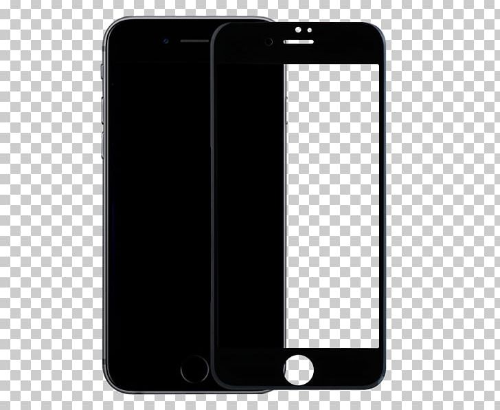 Apple IPhone 7 Plus Apple IPhone 8 Plus IPhone 6S Tempered Glass Screen Protectors PNG, Clipart, Angle, Black, Electronic Device, Electronics, Gadget Free PNG Download