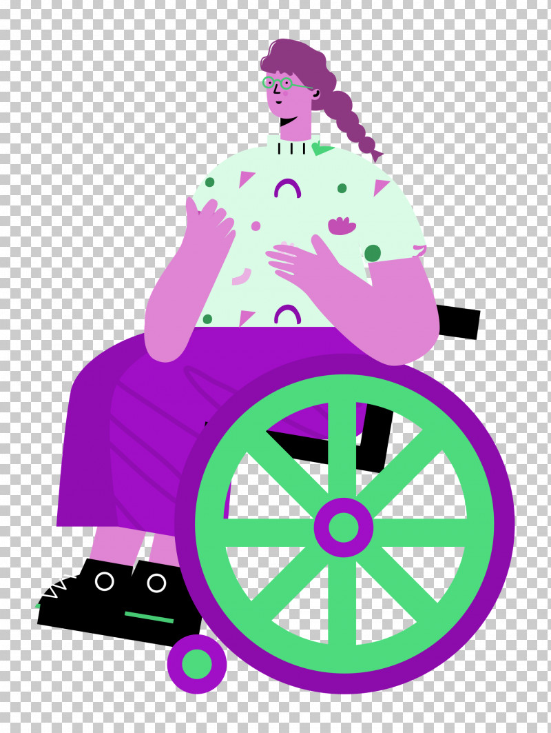 Sitting On Wheelchair Woman Lady PNG, Clipart, Character, Lady, Meter, Woman Free PNG Download