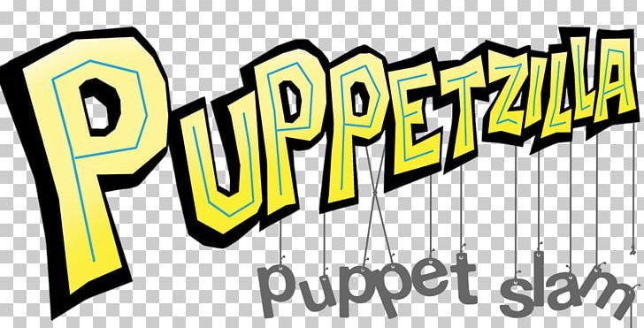 Puppetzilla Puppet Slam Ticket Trepany House Steve Allen Theater Theatre PNG, Clipart, Allen, Area, Banner, Brand, Graphic Design Free PNG Download