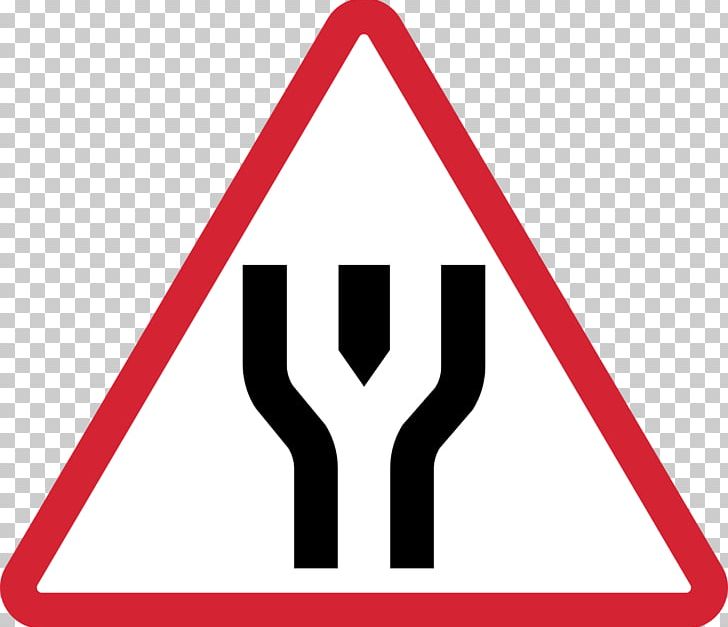 Traffic Sign Dual Carriageway Road Warning Sign PNG, Clipart, Area, Brand, Carriageway, Driving, Dual Carriageway Free PNG Download