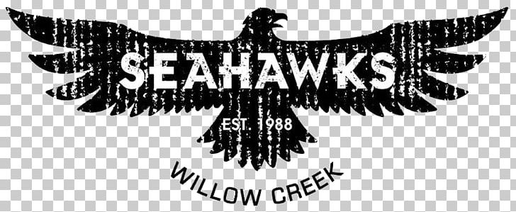 2018 Seattle Seahawks Season Willow Creek Logo PNG, Clipart, 2018 Seattle Seahawks Season, Beak, Bird, Black And White, Brand Free PNG Download