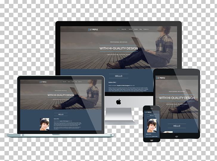 Responsive Web Design Web Template System Joomla PNG, Clipart, Brand, Computer Software, Display Device, Electronics, Free Software Free PNG Download