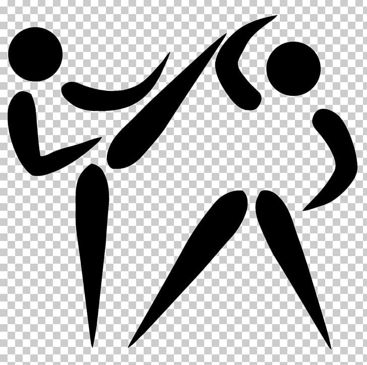Taekwondo Summer Olympic Games Martial Arts Sport Karate PNG, Clipart, Angle, Artwork, Black, Black And White, Computer Icons Free PNG Download