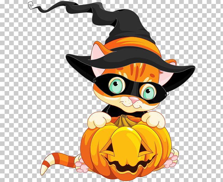 Cat Jack-o'-lantern Character PNG, Clipart, Cat, Character, Clip Art Free PNG Download