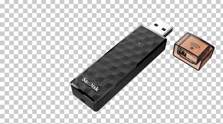 USB Flash Drives Wireless USB SanDisk Mobile Phones PNG, Clipart, Computer, Computer Component, Computer Data Storage, Connect, Data Storage Device Free PNG Download