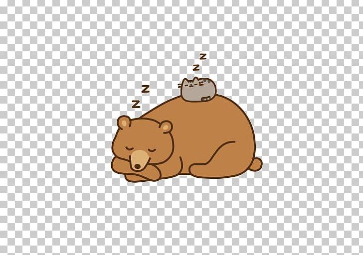 Cat Bear Pusheen Animation PNG, Clipart, Animals, Bea, Bears, Bed, Big Cats Free PNG Download