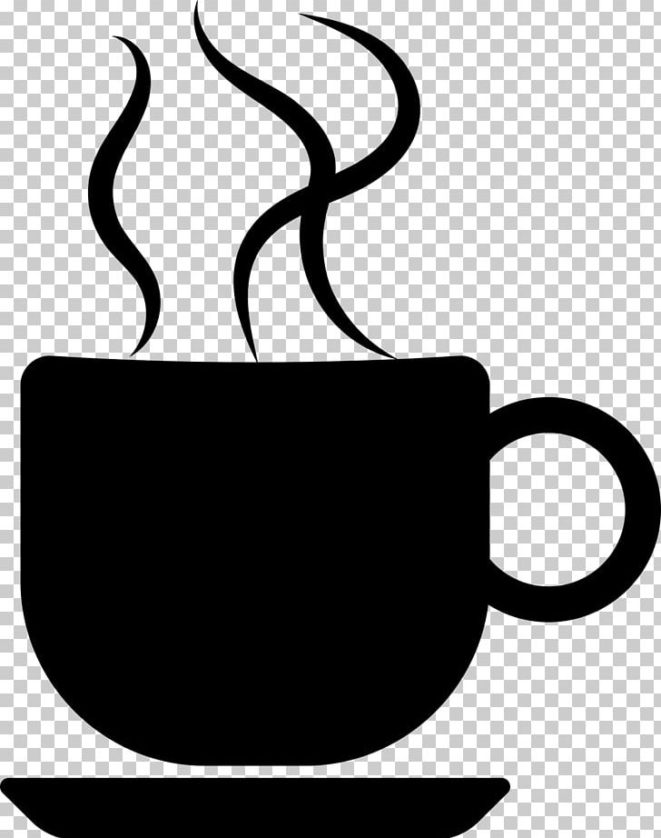 Coffee Cup Cafe PNG, Clipart, Artwork, Black, Black And White, Cafe, Coffee Free PNG Download
