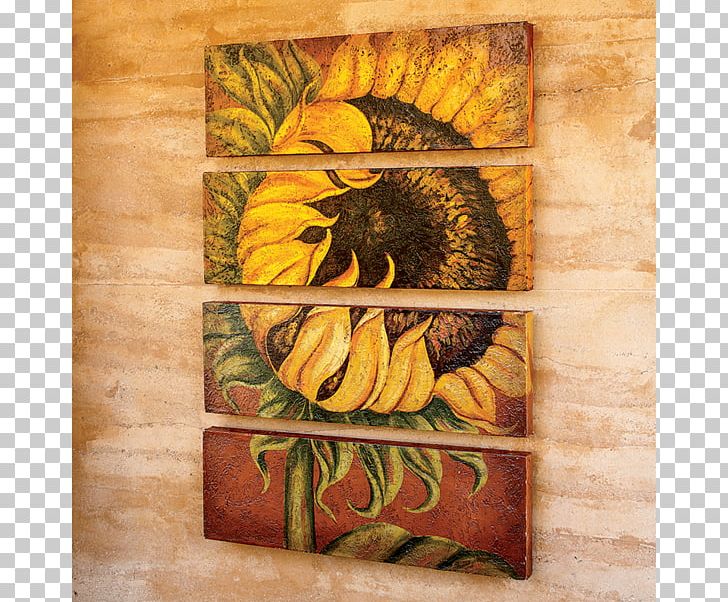 Wall Decal Painting Common Sunflower Art PNG, Clipart, Art, Bathroom, Canvas, Canvas Print, Common Sunflower Free PNG Download