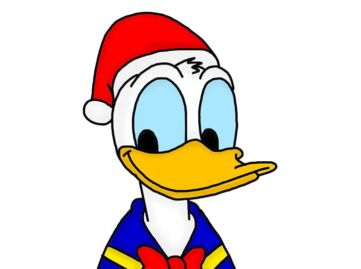 Donald Duck Daisy Duck Daffy Duck Santa Claus PNG, Clipart, Area, Beak, Bird, Cap, Cartoon Free PNG Download