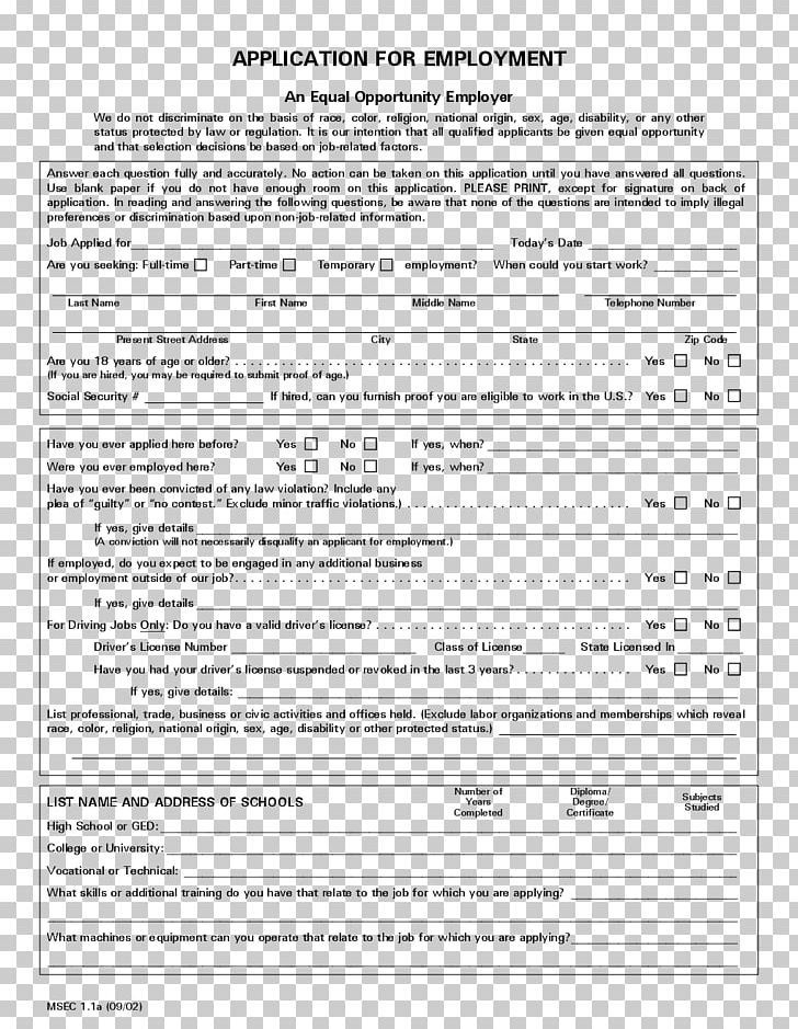 Application For Employment Template College Application School PNG, Clipart, Application For Employment, Area, Class Reunion, College, College Application Free PNG Download