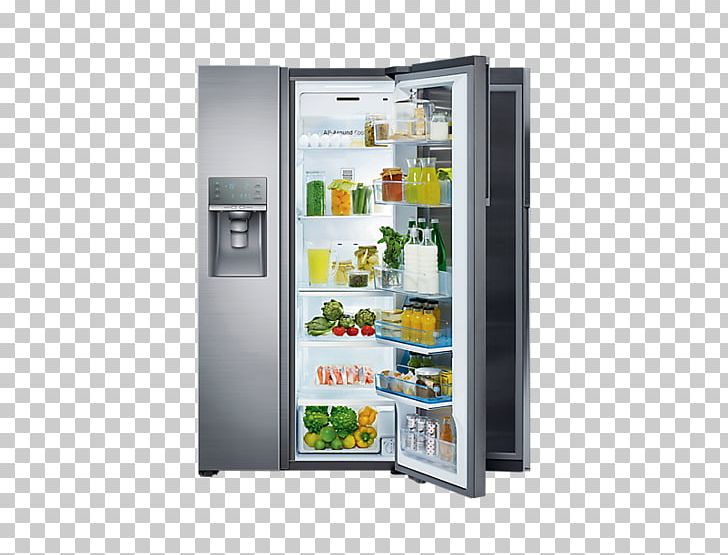 Refrigerator Auto-defrost Samsung Food ShowCase RH77H90507H PNG, Clipart, 90507, Autodefrost, Electronics, Food, Freezers Free PNG Download