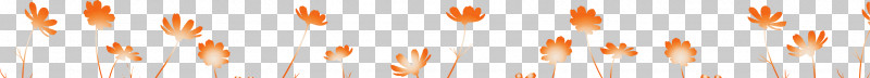 Spring Flowers Border Spring Floral Border Floral Line PNG, Clipart, Closeup, Floral Line, Flower Line, Line, Orange Free PNG Download