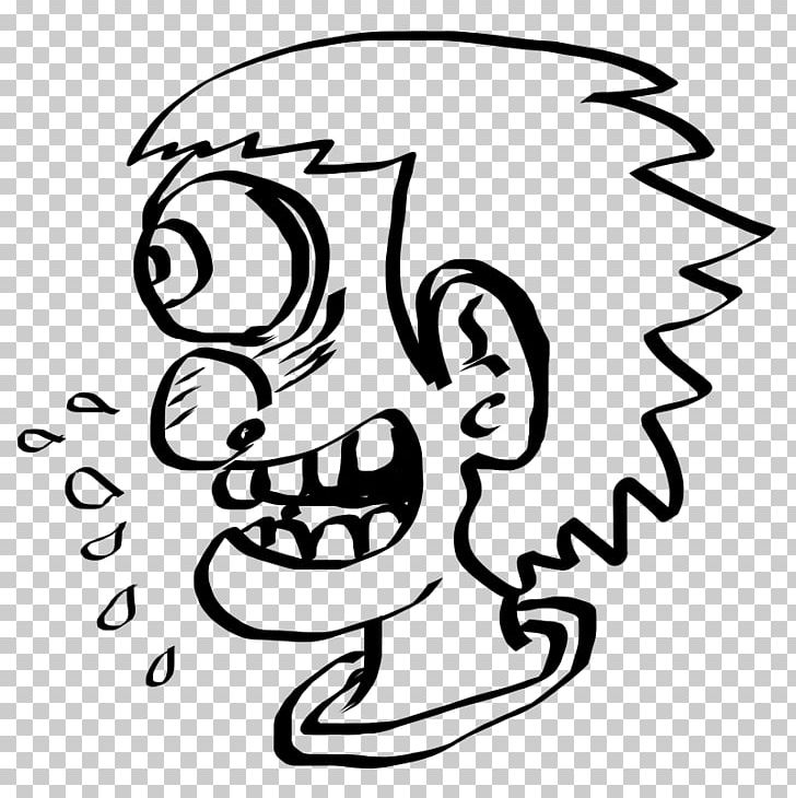 Cartoon Drawing PNG, Clipart, Artwork, Black, Black And White, Cartoon, Crazy Free PNG Download