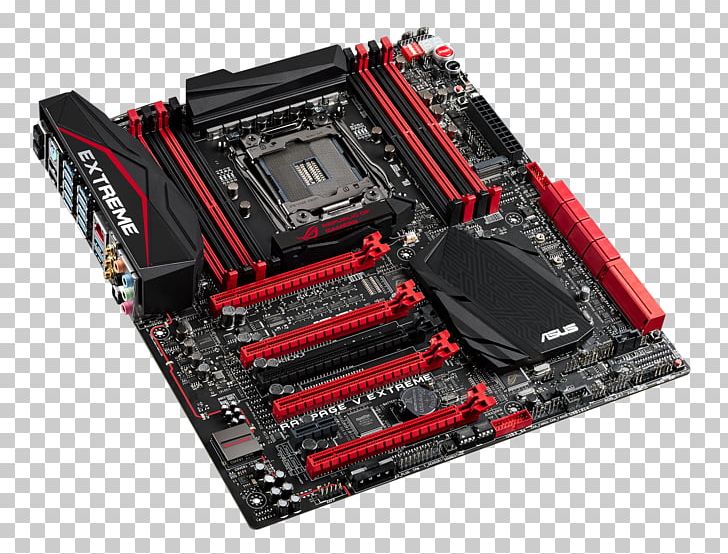 Intel X99 Motherboard LGA 2011 ASUS RAMPAGE V EXTREME PNG, Clipart, Asus, Asus Rampage V Extreme, Atx, Computer Component, Computer Cooling Free PNG Download