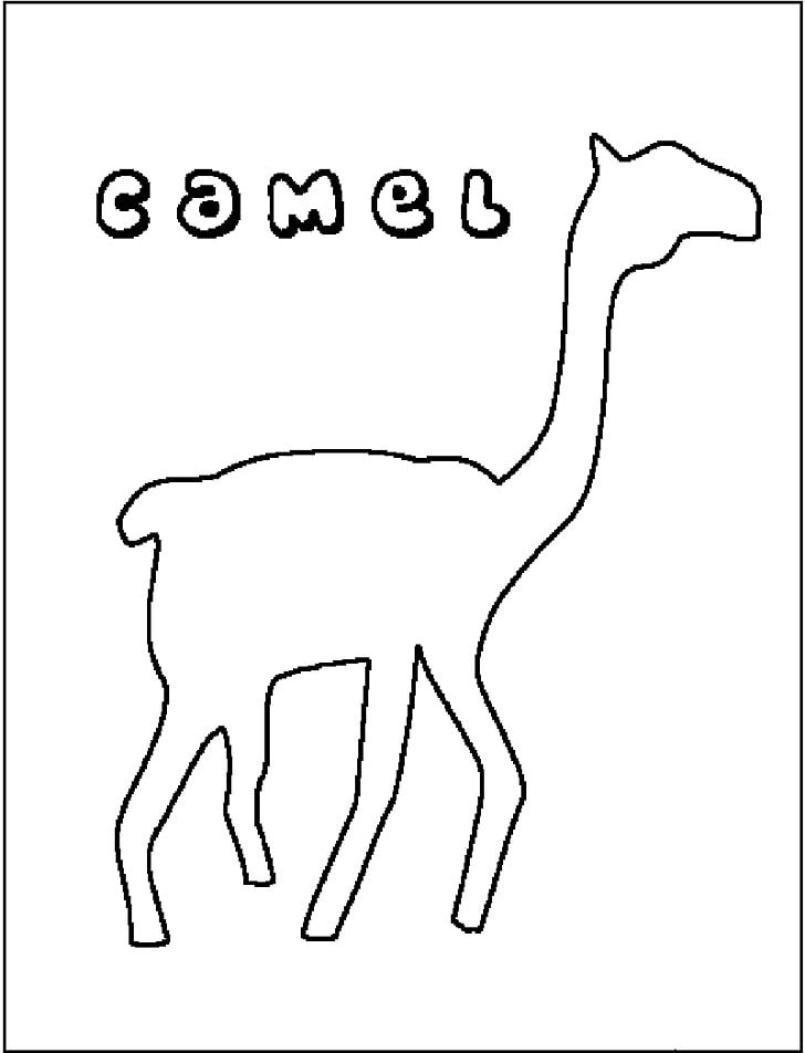 Dromedary Bactrian Camel Giraffe Coloring Book PNG, Clipart, Animal, Area, Bactrian Camel, Black And White, Camel Free PNG Download