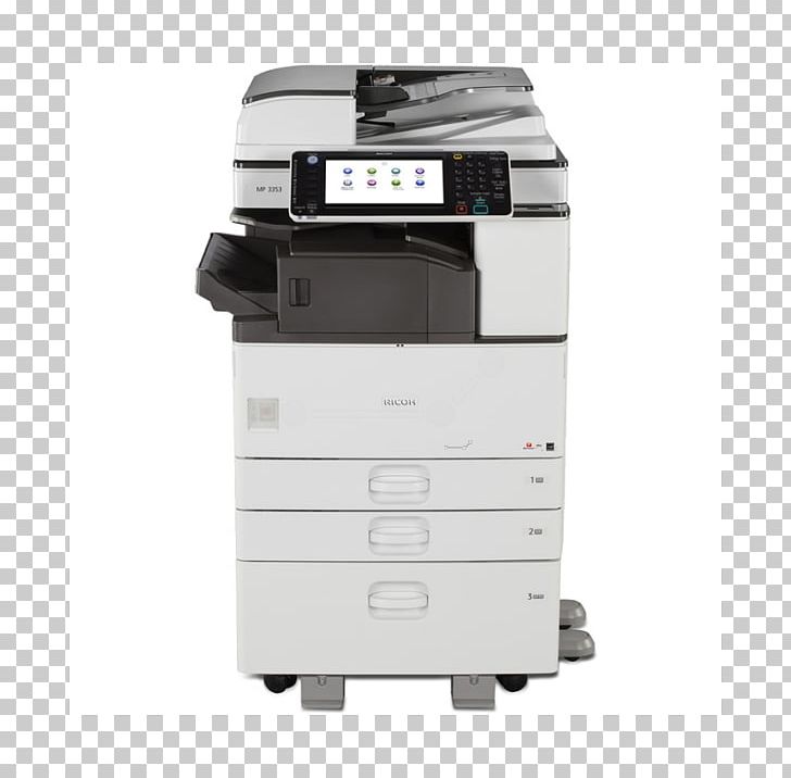 Multi-function Printer Ricoh Toner Cartridge Photocopier PNG, Clipart, Angle, Business, Electronic Device, Electronics, Image Scanner Free PNG Download