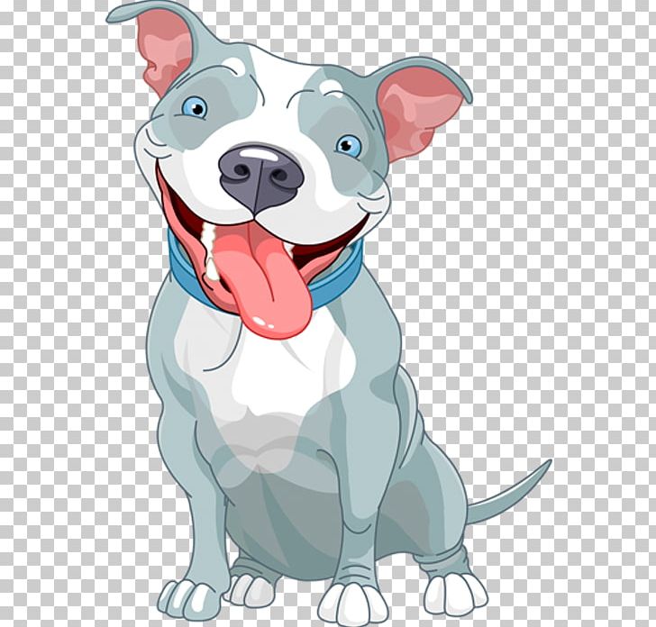 American Pit Bull Terrier Puppy Cartoon PNG, Clipart, Animals, Art, Carnivoran, Cartoon Dog, Cute Dog Free PNG Download