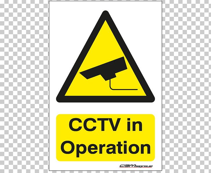 Closed-circuit Television Signage Safety Warning Sign PNG, Clipart, Angle, Area, Brand, Closedcircuit Television, Crime Prevention Free PNG Download