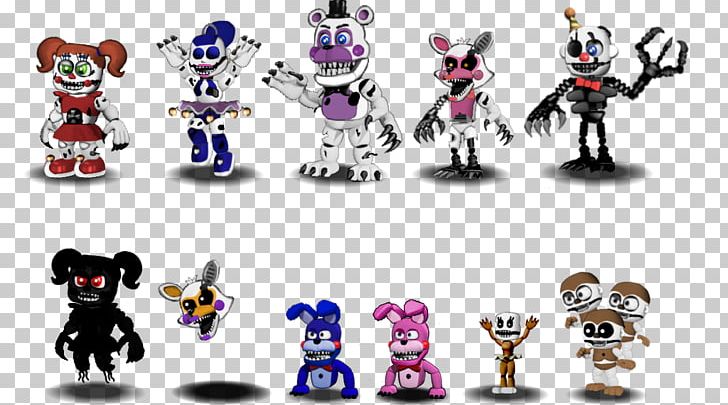 Five Nights At Freddy S 4 Nightmare Infant Circus Character Png Clipart Action Figure Action Toy Figures