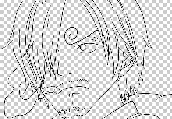 Vinsmoke Sanji Roronoa Zoro Line Art Drawing One Piece PNG, Clipart ...
