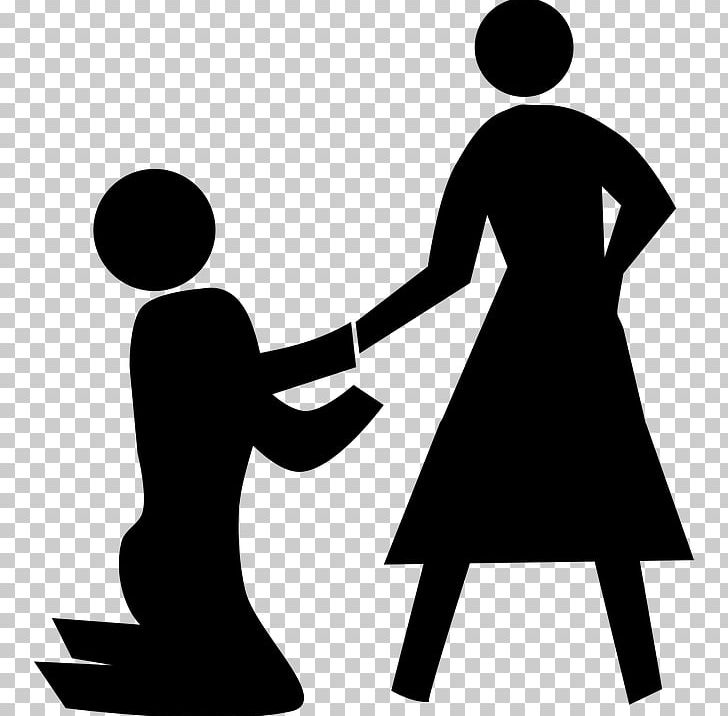 Marriage Proposal Couple Engagement PNG, Clipart, Black And White, Clip, Communication, Conversation, Couple Free PNG Download