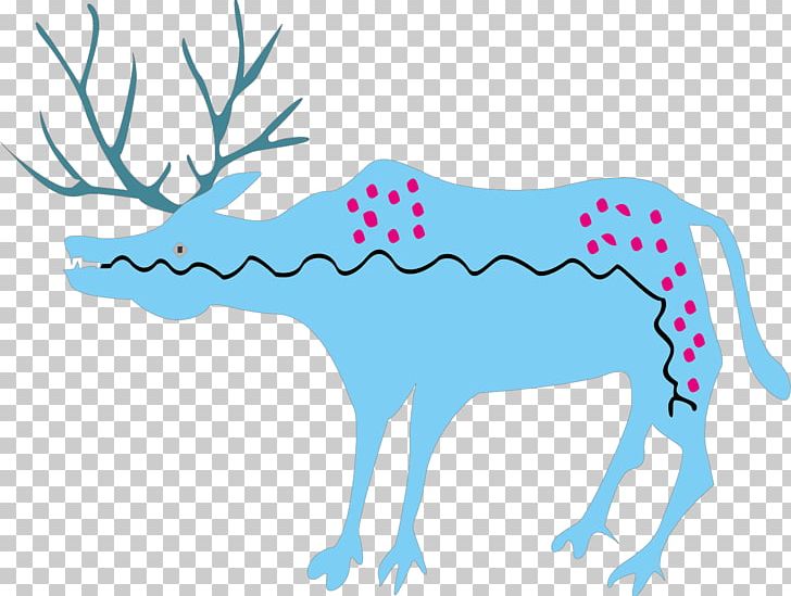 Reindeer Antler PNG, Clipart, Animal, Animals, Antler, Blue, Cartoon Free PNG Download
