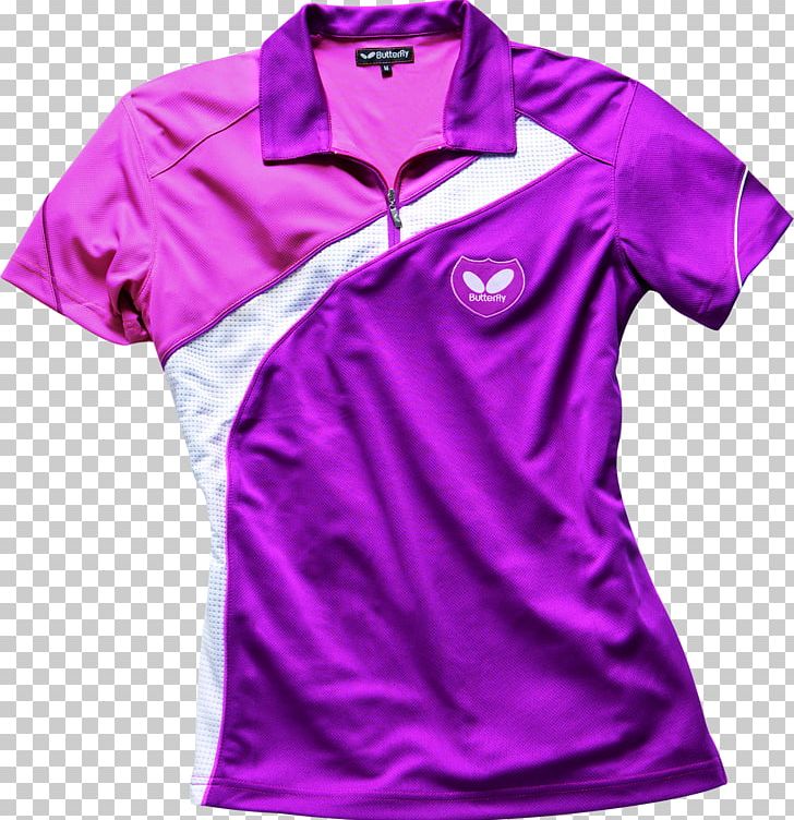 T-shirt Polo Shirt Collar Sleeve Tennis Polo PNG, Clipart, Active Shirt, Clothing, Collar, Jersey, Magenta Free PNG Download