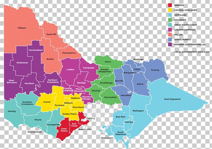 City Of Melbourne Gippsland Bendigo Region Barwon South West PNG, Clipart, Area, Australia, Barwon South West, Bendigo, City Free PNG Download
