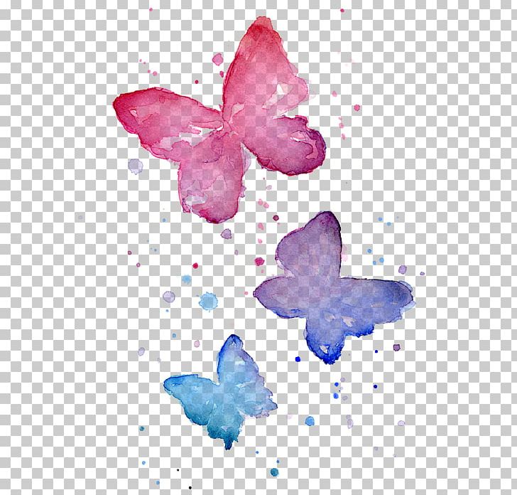 Butterfly Watercolor Painting Printmaking Work Of Art PNG, Clipart, Art, Artist, Art Museum, Butterfly, Canvas Free PNG Download
