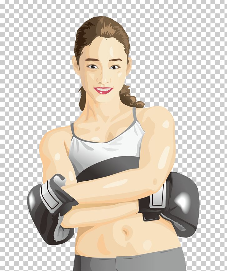 Cartoon Illustration PNG, Clipart, Abdomen, Active Undergarment, Arm, Boxing, Boxing Glove Free PNG Download