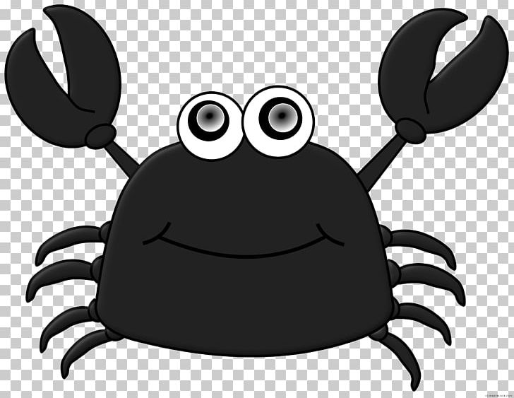Open Crab Graphics PNG, Clipart, Animals, Art, Black And White, Cartoon, Crab Free PNG Download