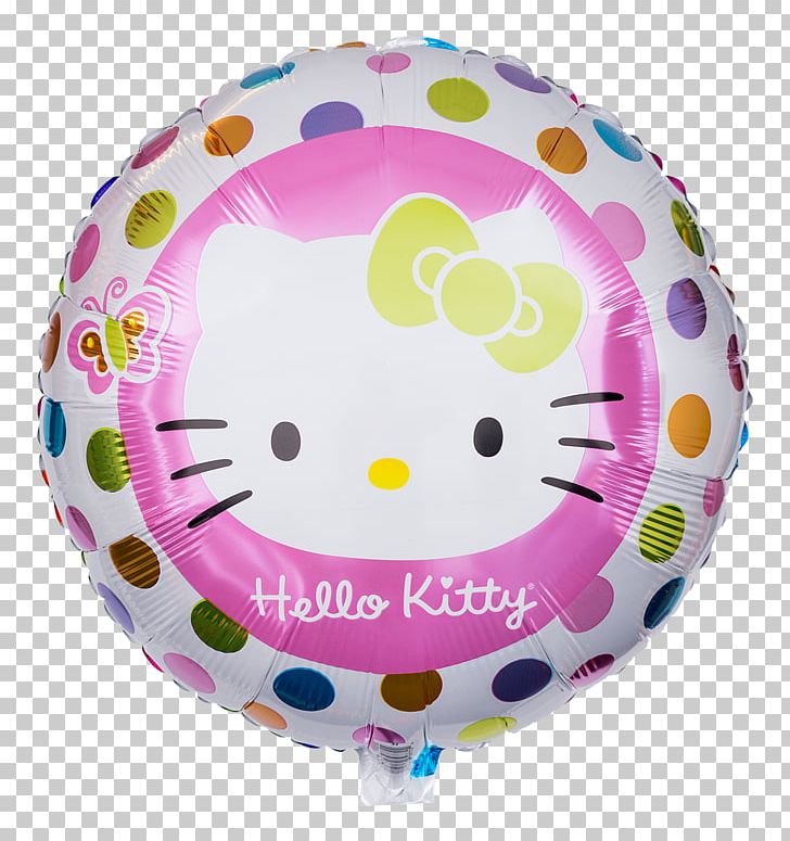 Toy Balloon Hello Kitty Gas Balloon Birthday PNG, Clipart, Balloon, Birthday, Circle, Foil, Gas Balloon Free PNG Download