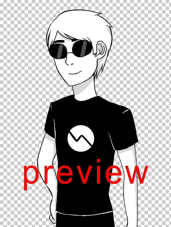 YouTube Homestuck PNG, Clipart, Black, Black And White, Brand, Cartoon, Clothing Free PNG Download