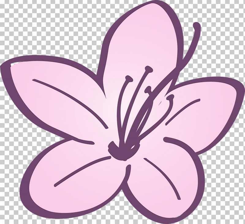 Violet Petal Purple Pink Lilac PNG, Clipart, Azalea, Azalea Flower, Flower, Lilac, Paint Free PNG Download