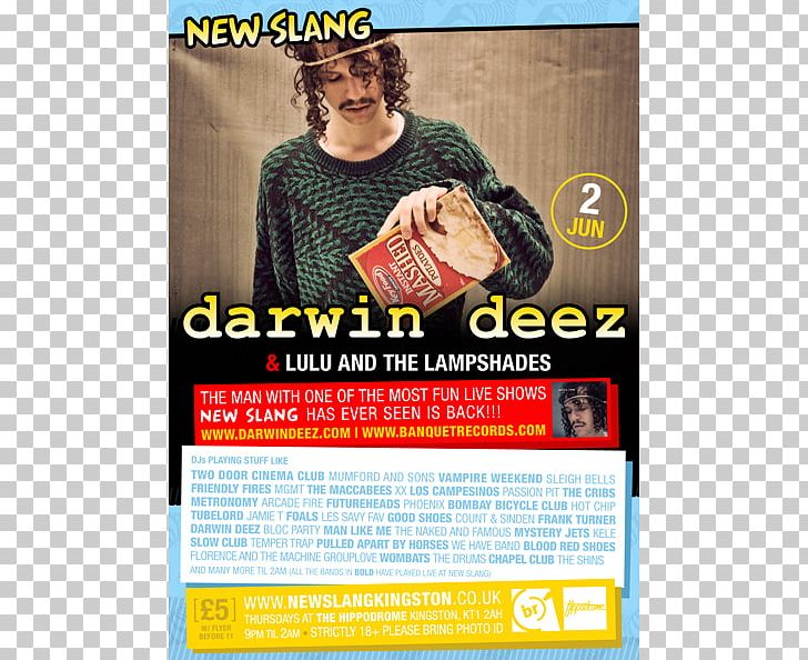 Darwin Deez Radar Detector Advertising PNG, Clipart, Advertising, Others, Radar Detector, Selftitled Tour, Text Free PNG Download