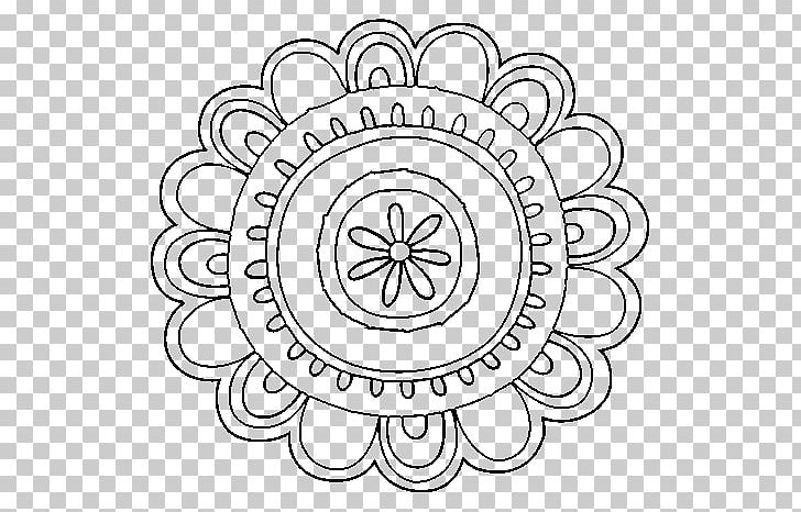 Mandala Drawing Coloring Book Embroidery PNG, Clipart, Area, Artwork, Black And White, Circle, Coloring Book Free PNG Download