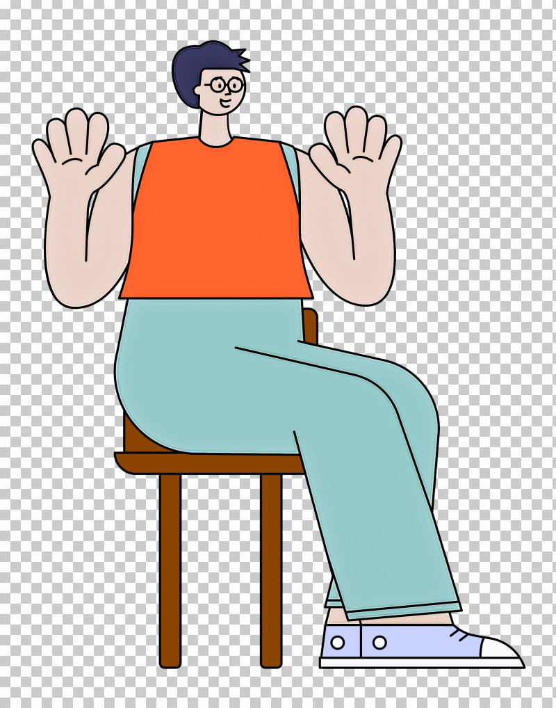 Chair Sitting Cartoon Human Shoe PNG, Clipart, Cartoon, Cartoon People, Chair, Conversation, Hm Free PNG Download