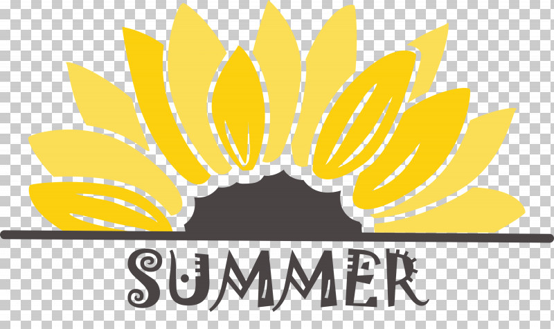 Summer Sunflower PNG, Clipart, Line, Logo, M, Meter, Summer Sunflower Free PNG Download