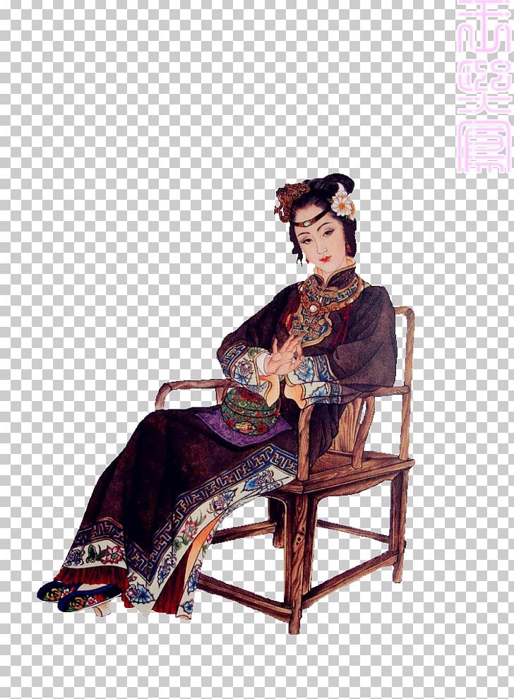 Dream Of The Red Chamber Wang Xifeng Water Margin Granny Liu Lin Daiyu PNG, Clipart, Cao Xueqin, Chinese Painting, Costume, Costume Design, Dream Of The Red Chamber Free PNG Download