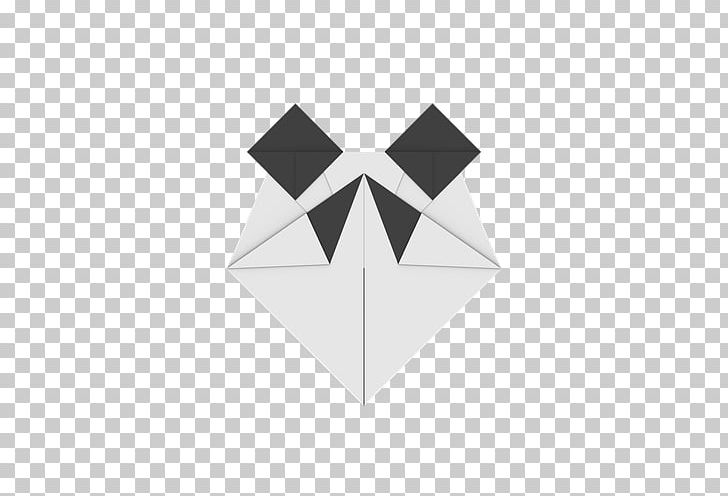 Paper Triangle Origami Logo PNG, Clipart, Angle, Animal, Art Paper, Black, Black And White Free PNG Download
