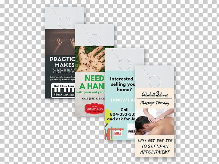 Advertising Door Hanger Paper Flyer PNG, Clipart, Advertising, Brand, Business, Business Cards, Custom Conference Program Free PNG Download