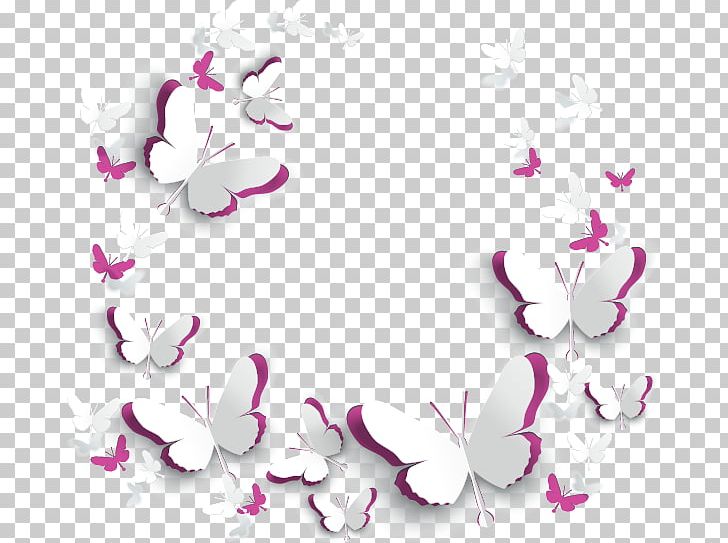 Paper Butterfly PNG, Clipart, Branch, Butterfly, Cherry Blossom, Desktop Wallpaper, Flora Free PNG Download