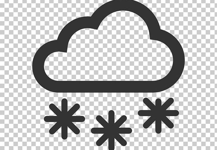 snowy cloud clipart black and white