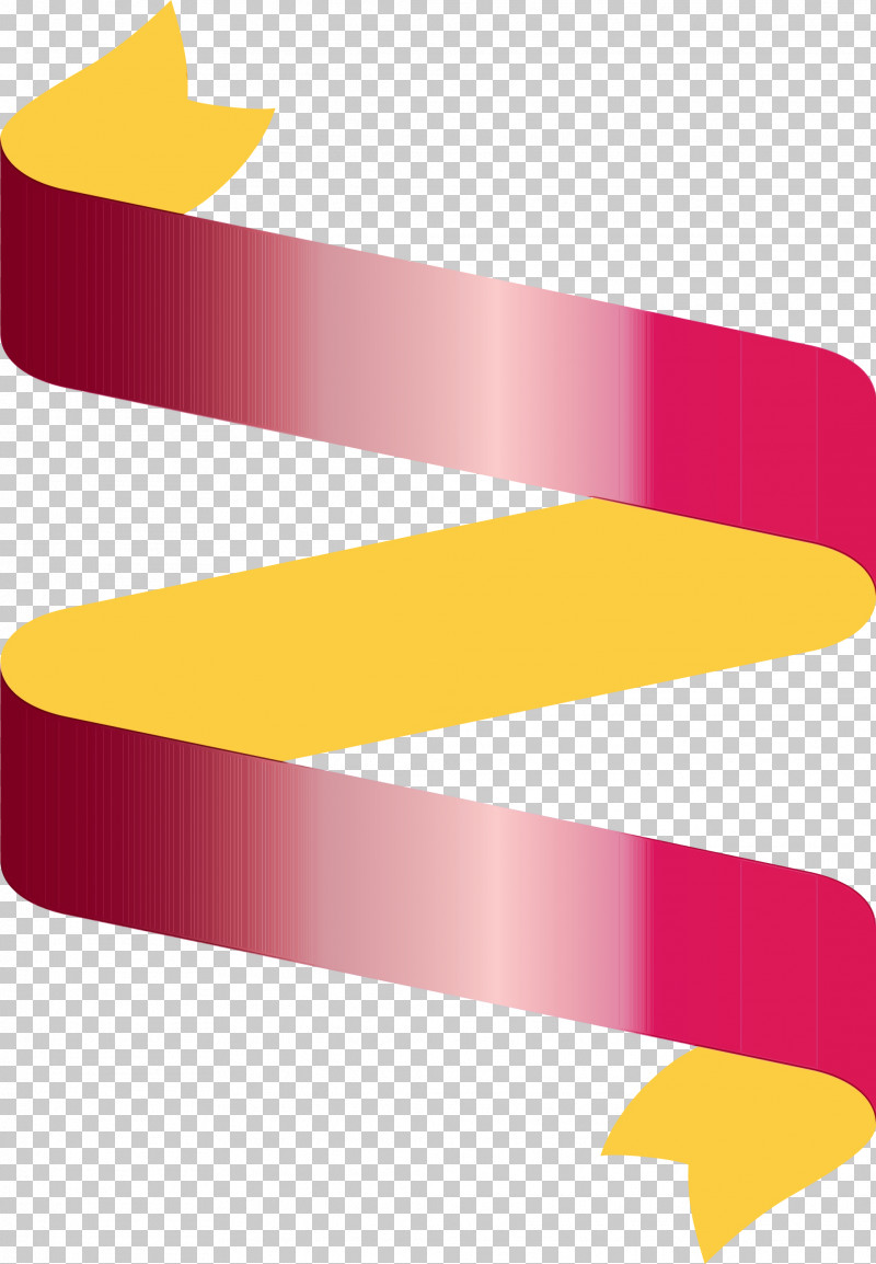 Line Yellow Material Property Font Logo PNG, Clipart, Line, Logo, Magenta, Material Property, Multiple Ribbon Free PNG Download